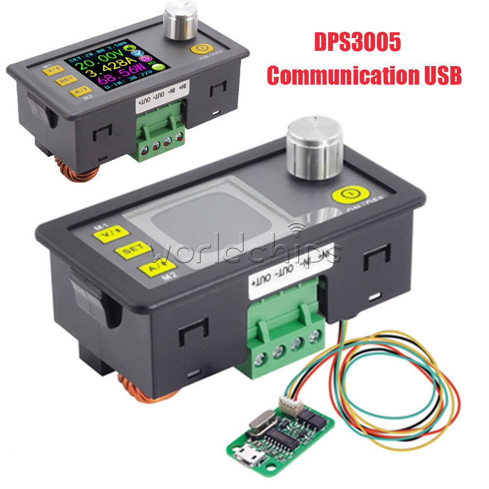 DPS3005 LCD Communication USB Bluetooth DC Adjustable Buck Power Supply Module
