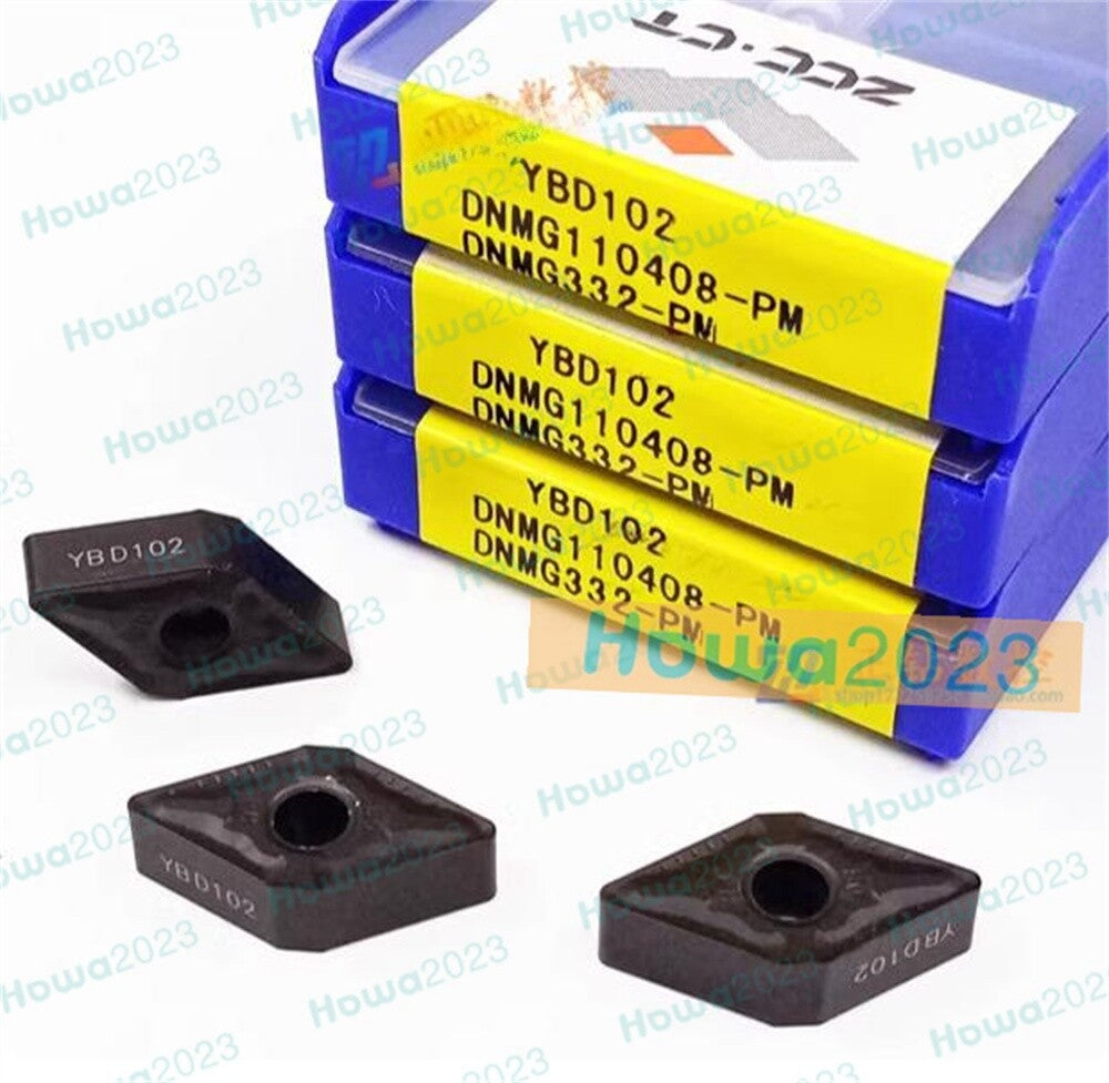 10Pcs/BOX DNMG110408-PM YBD102 DNMG332-PM Carbide Insert CNC Turning Blade