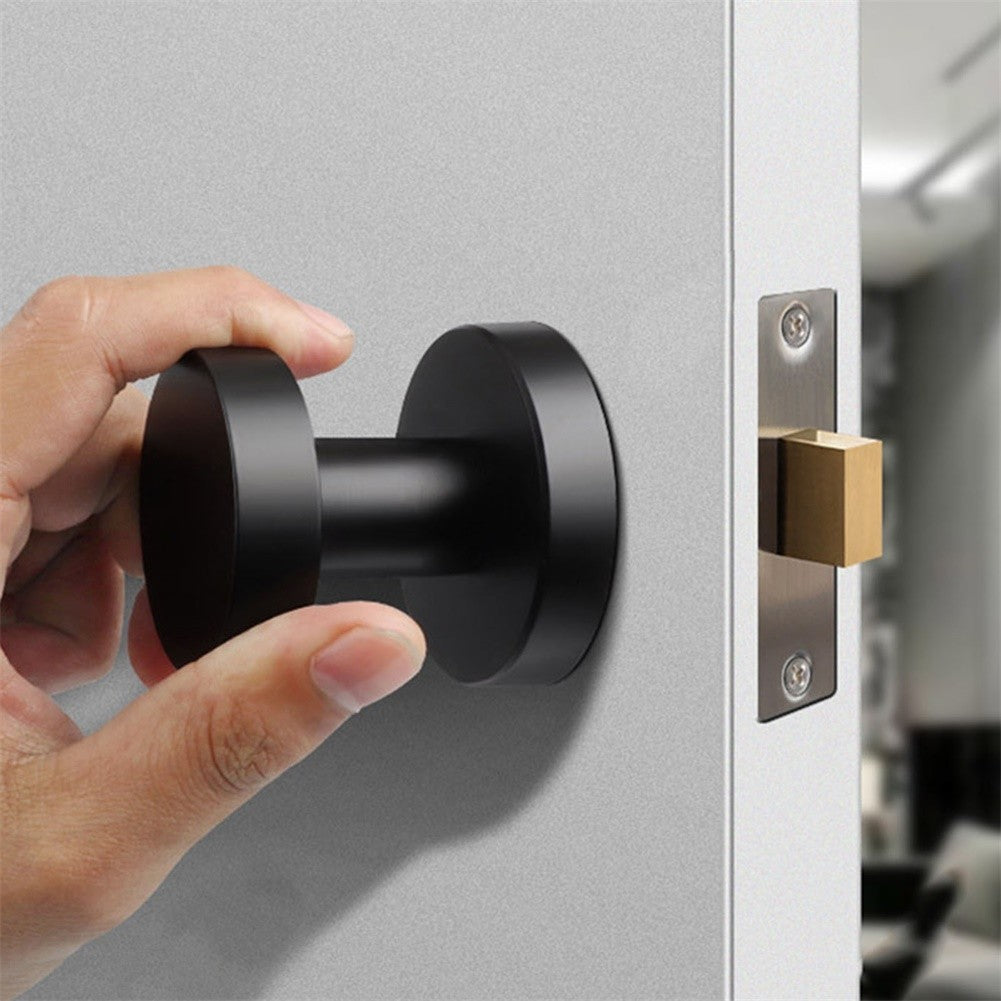Invisible Lock for Interior Bedroom Doors with Single Side Handle Design