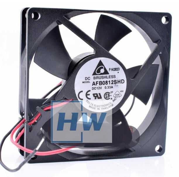 1PC  Delta AFB0812SHD 8cm 8020 12V 0.33A Chassis Cooling Fan