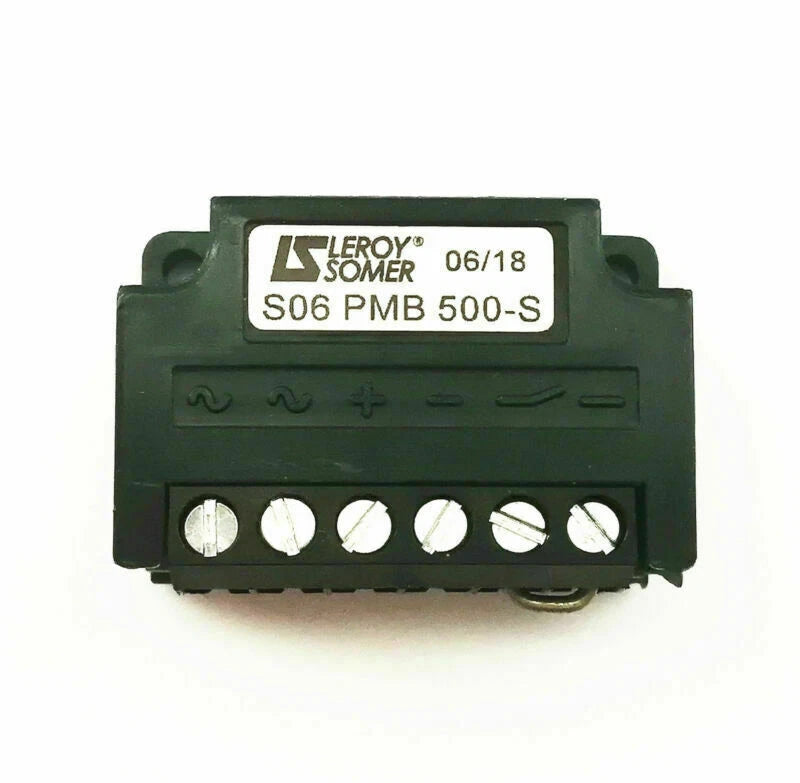 1x S06 PMB 500-S replaces LEROY SOMER brake rectifier
