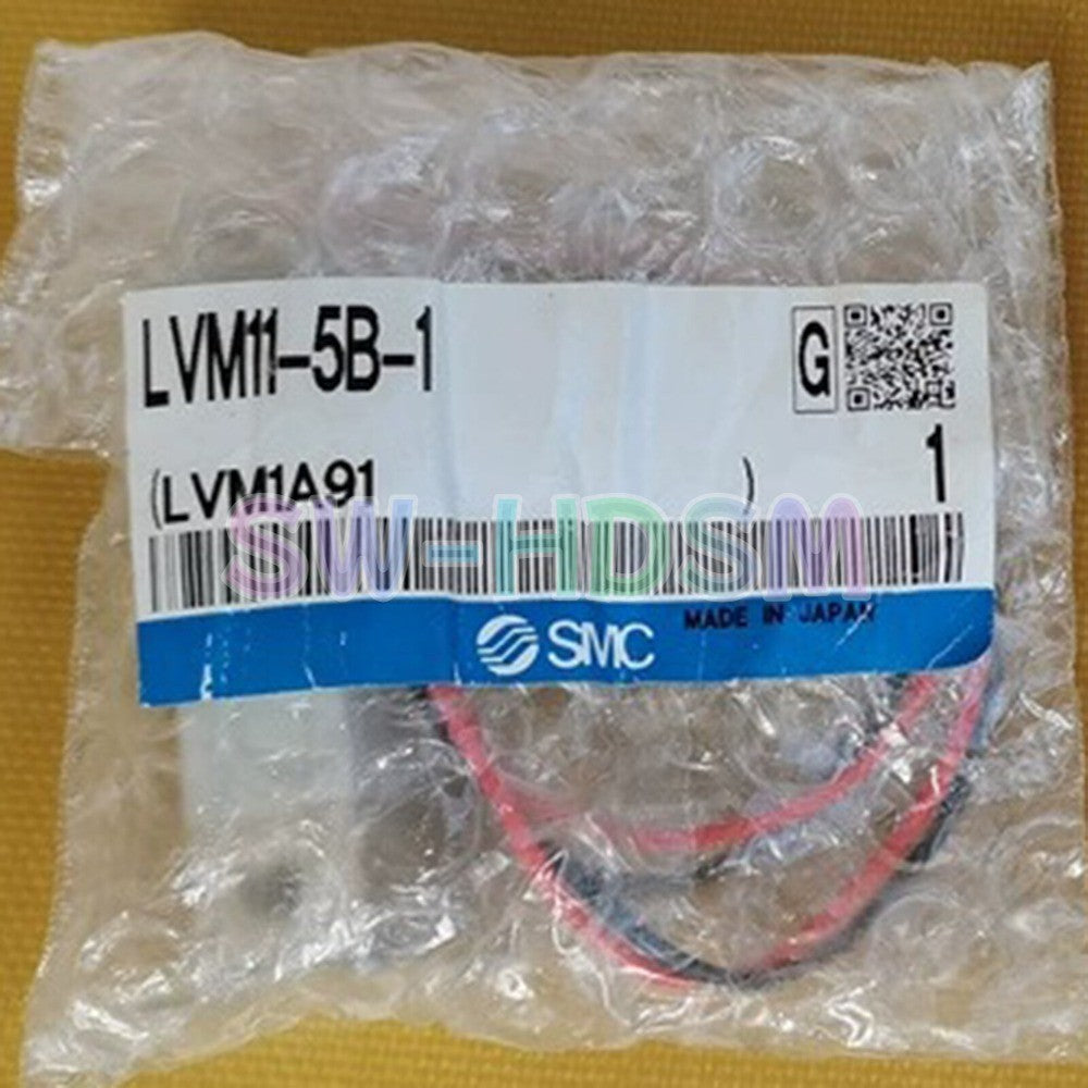 1PCS   SMC LVM11-5B-1 Solenoid Valve Quality Assurance Freight Free