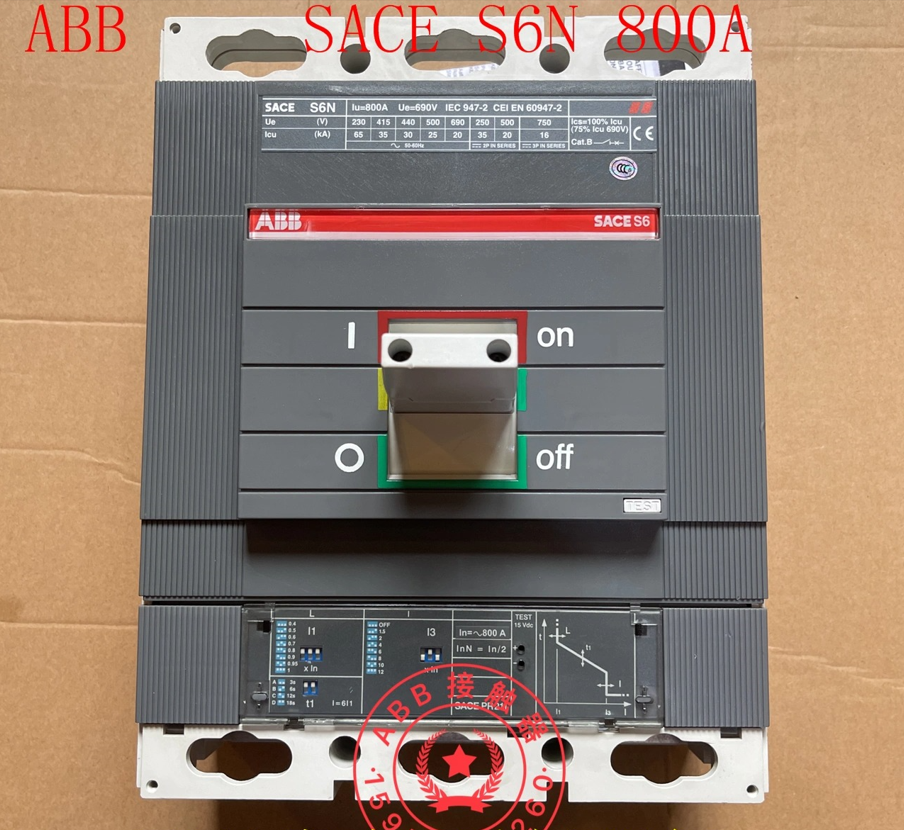 ABB Circuit Breaker Electric Operating Mechanism SACE S6 S6N 800A