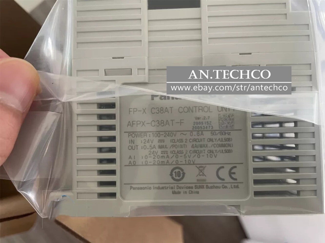 1PC For Panasonic PLC AFPX-C38AT-F FP-X C38AT controller