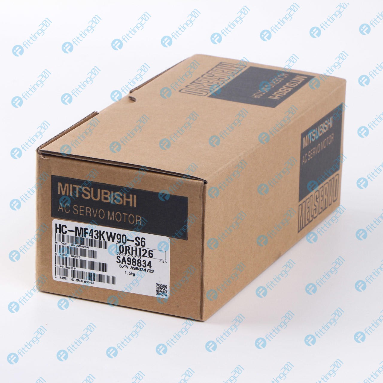 1PCS  MITSUBISHI AC SERVO MOTOR HC-MF43KW90-S6 Fast delivery