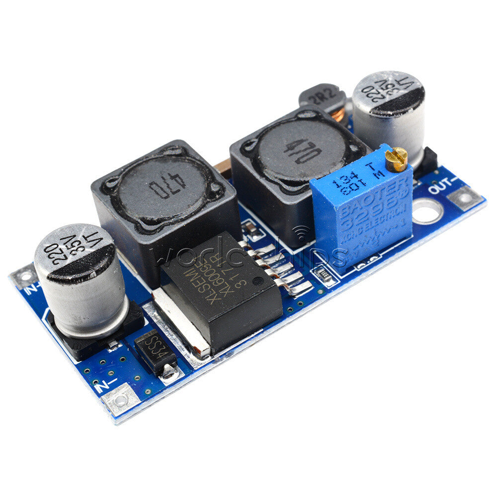 10PCS XL6009 Automatic Buck Module Boost Converter DC Step Up/Down Power Supply