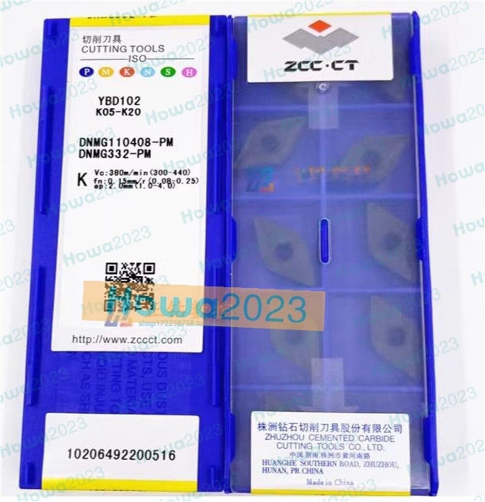 10Pcs/BOX DNMG110408-PM YBD102 DNMG332-PM Carbide Insert CNC Turning Blade