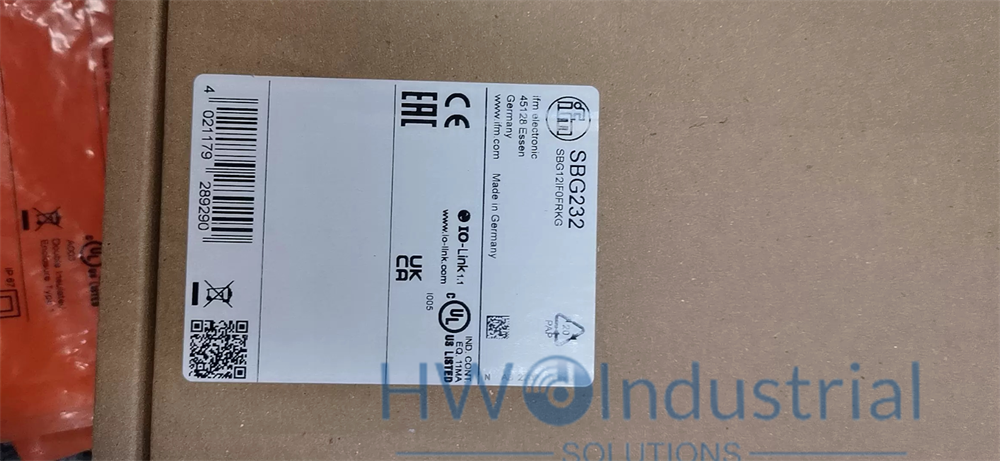 1/Piece  SBG232  IFM Flow Sensor Check Valve Flow Meter