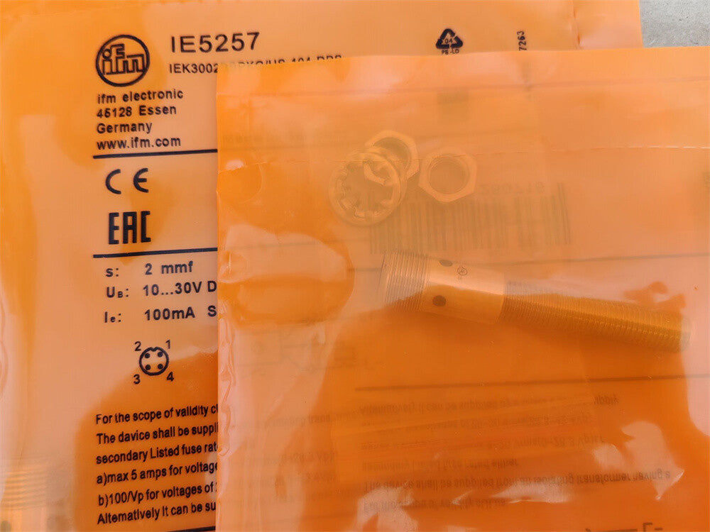 For IFM IE5257 IEK3002BBPKG/US-104-DPS Proximity Switch Sensor  #