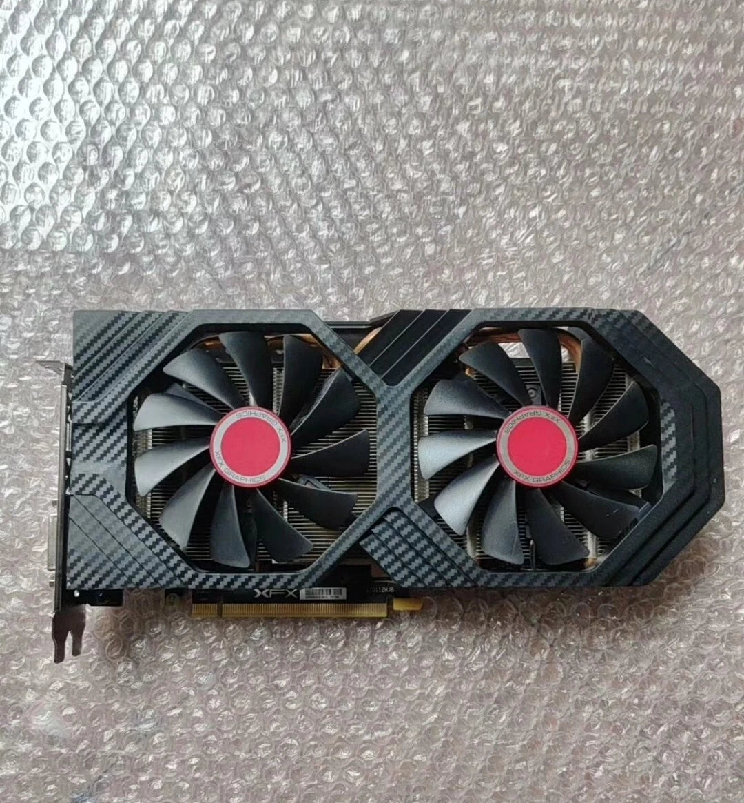 RX 580 XFX AMD Radeon RX580 2048SP 8GB 256-bit GDDR5 PCI-E DP HDMI Video Card