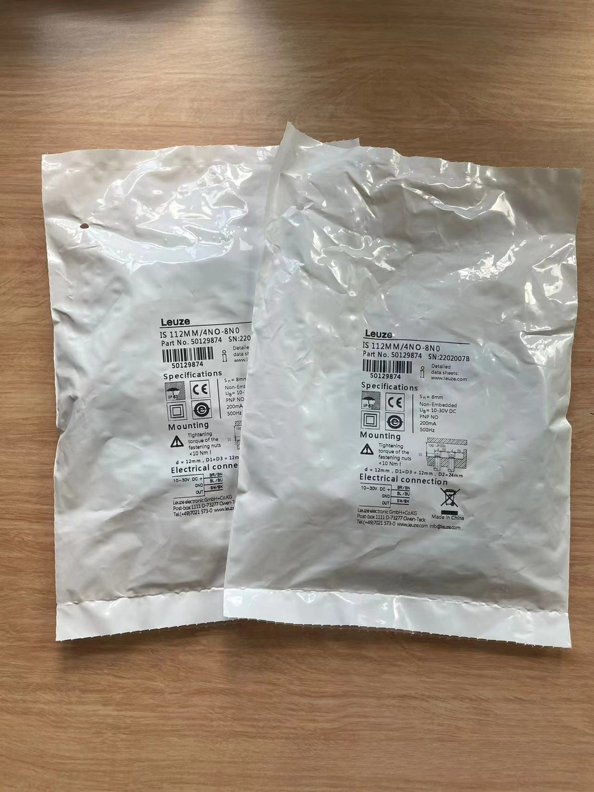 1pcs  Leuze IS 112 MM/4NO-8N0 50129874 Sensor