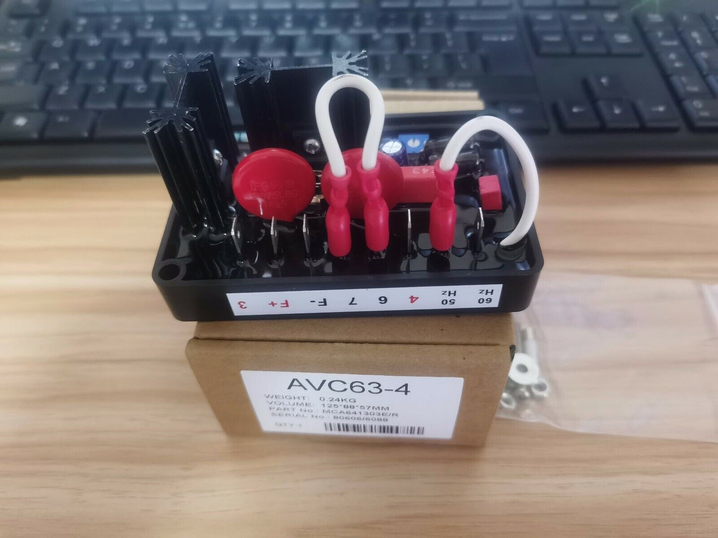 1PCS  AVR Automatic Voltage Regulator AVC63-4 In Box
