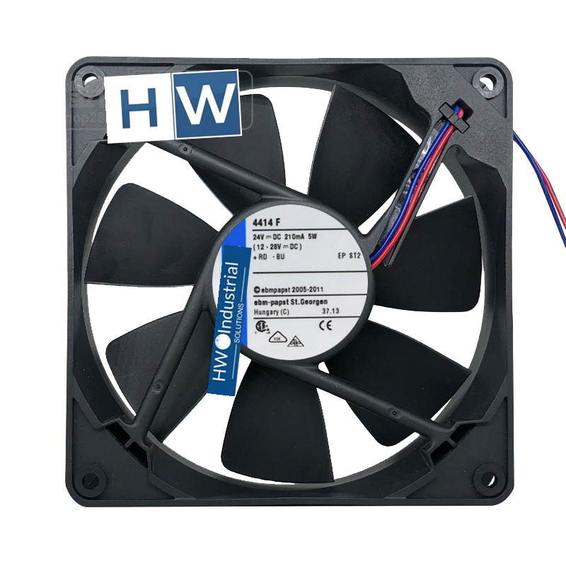 1/piece 2-wire  4414F 4414 F 5W 24V 210MA 12025 12CM Inverter Cooling Fan
