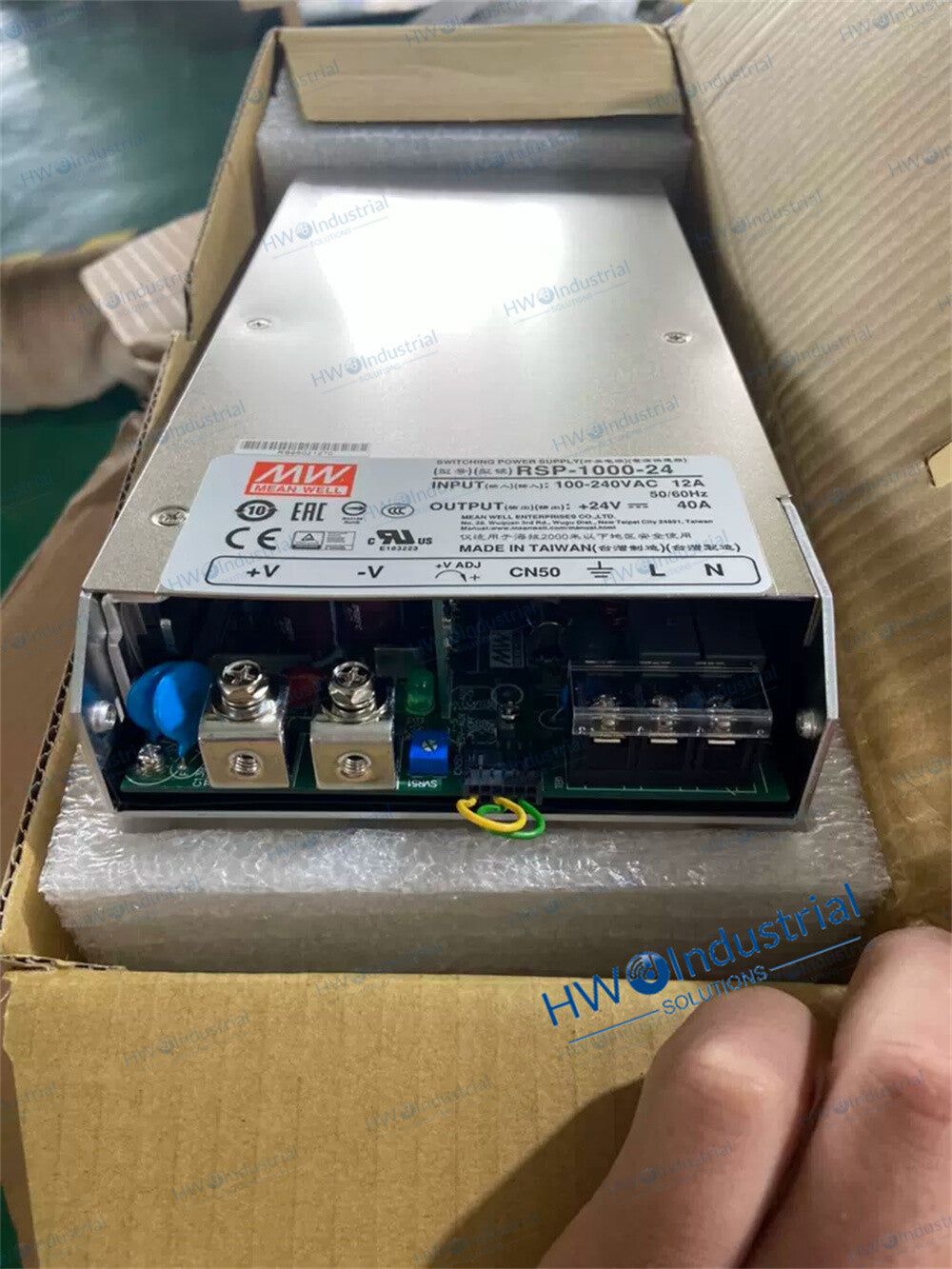1/piece RSP-1000-24 1000W 24V40A MEAN WELL High Power Industrial Power Supply