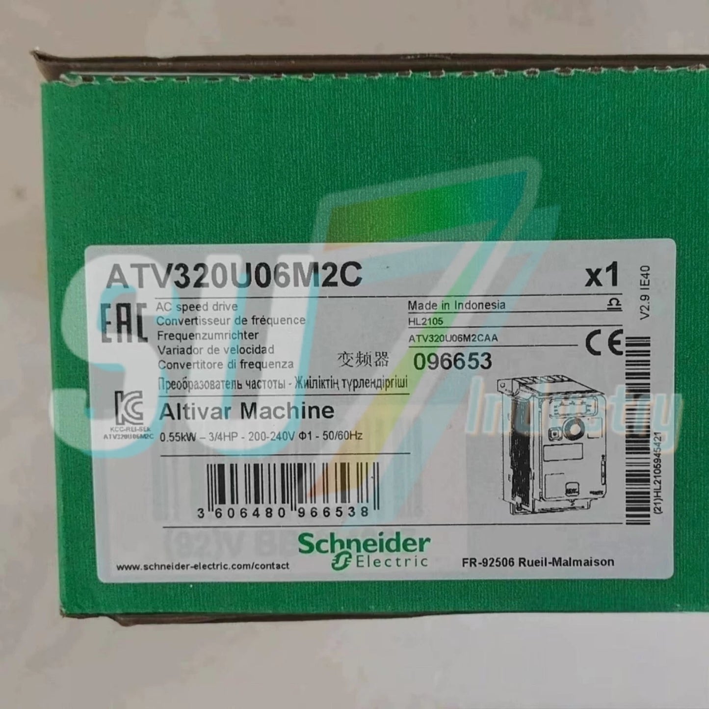 Schneider ATV320U06M2C Inverter# 1pcs    In Box