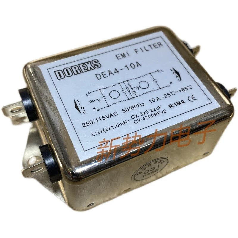 EMI Filter DEA4-10A AC 220V Power Purifier Welding Anti-Interference