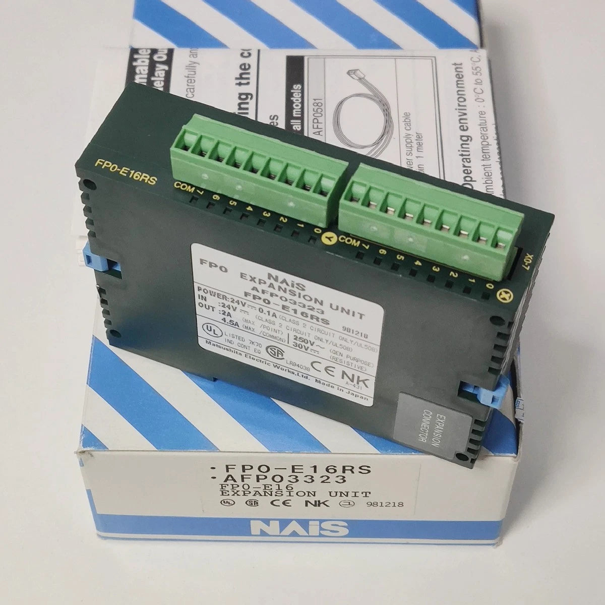 1PC  Expansion Unit PLC    FP0-E16RS AFP03323