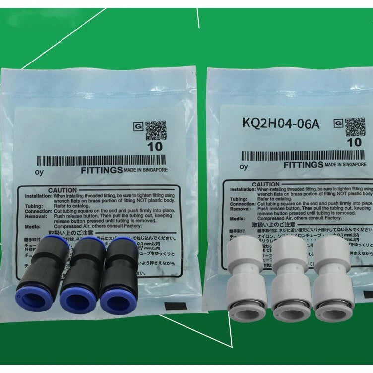 1Bag/10pcs  SMC KQ2H04-06A KQ2H04-06A Fittings Fast Shipping #YP1 #P