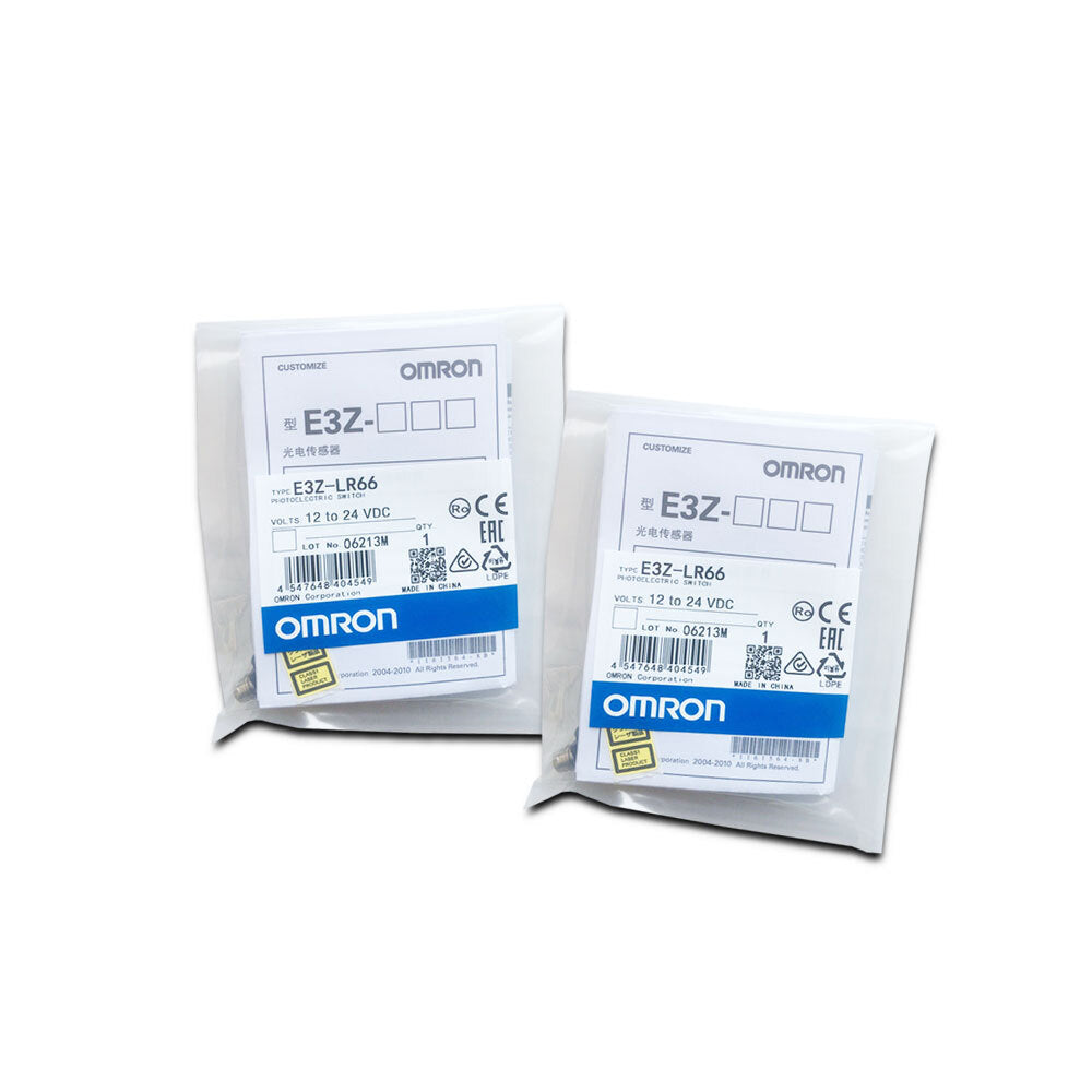 OMRON E3Z-LL83 E3Z-LL86 E3Z-LL88 E3Z-LR61 E3Z-LR66 E3Z-LR81 Photoelectric Switch