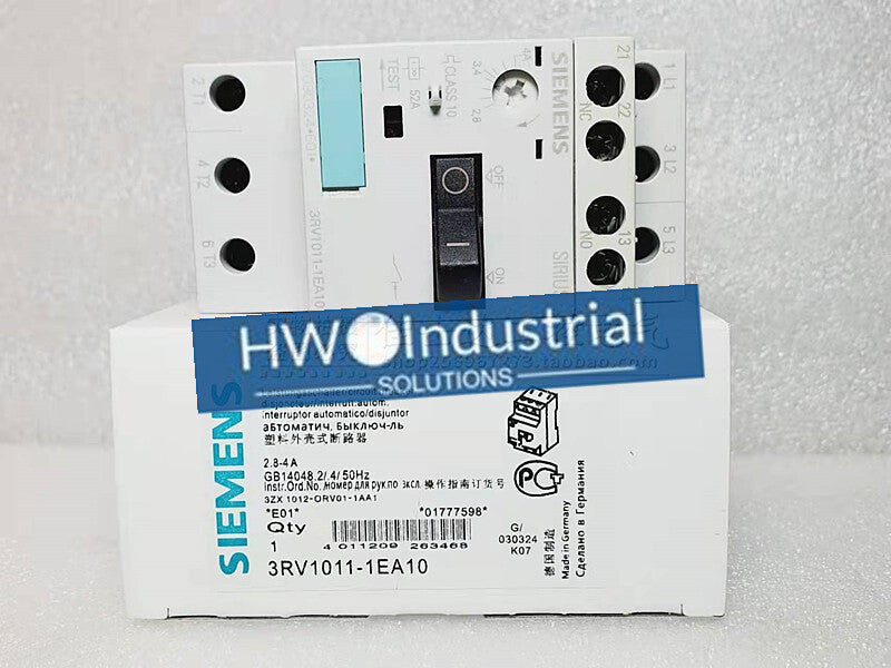 1pc  SIE-MENS Motor Circuit Breaker 3RV1011-1EA10 3RV1011-1EA10 2.8-4A