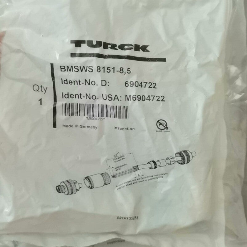 1pcs  TURCK    BMSWS8151-8,5    Sensor    6904722