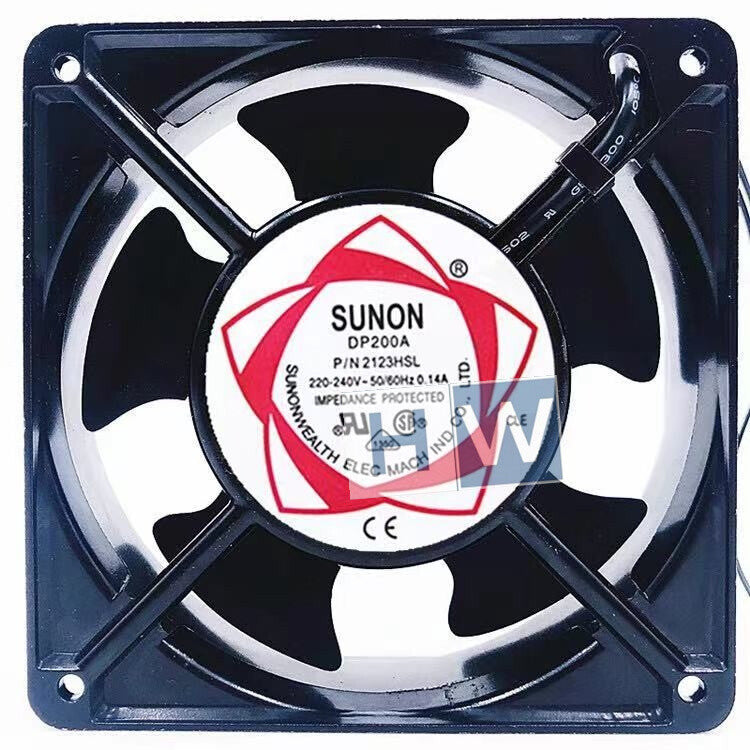 1PC SUNON 12cm 220-240V 0.14A  DP200A 2123HSL Cabinet Cooling Axial Flow Fan