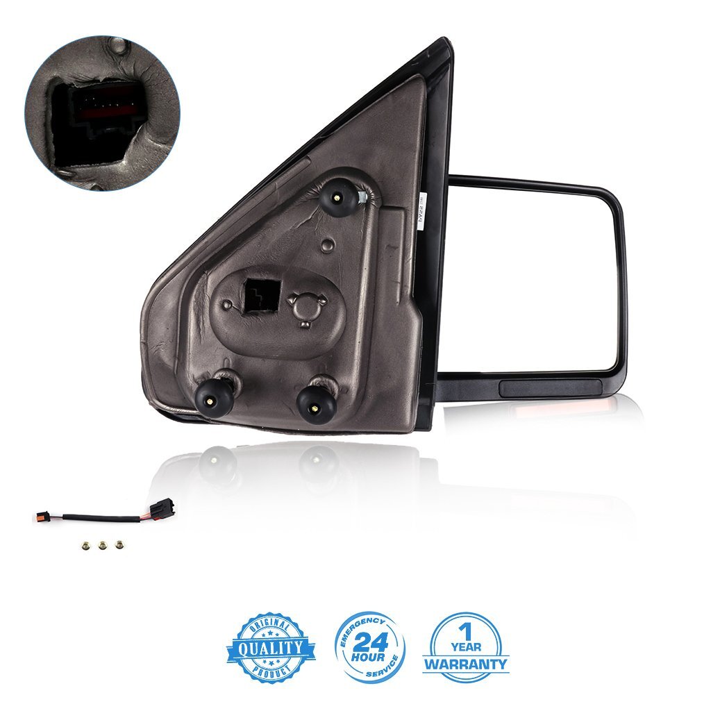 Passenger Side Power Heated Tow Mirror For 2004-2014 Ford F150 F-150 Pickup