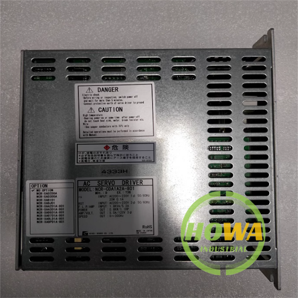 NIKKI DENSO NCR-CDA1A2A-801  Test Servo Driver One /piece