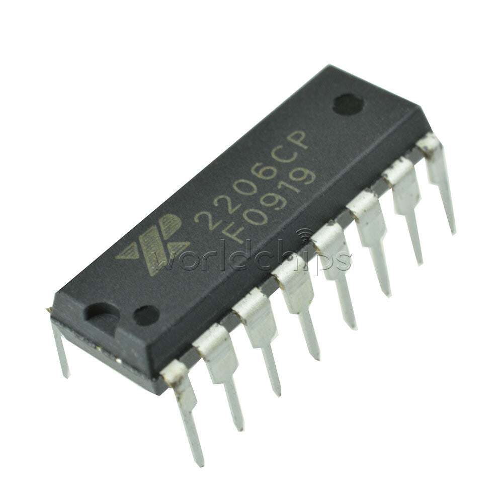10PCS  Exar XR2206 XR2206CP Monolithic Function Generator IC 16 PIN DIP