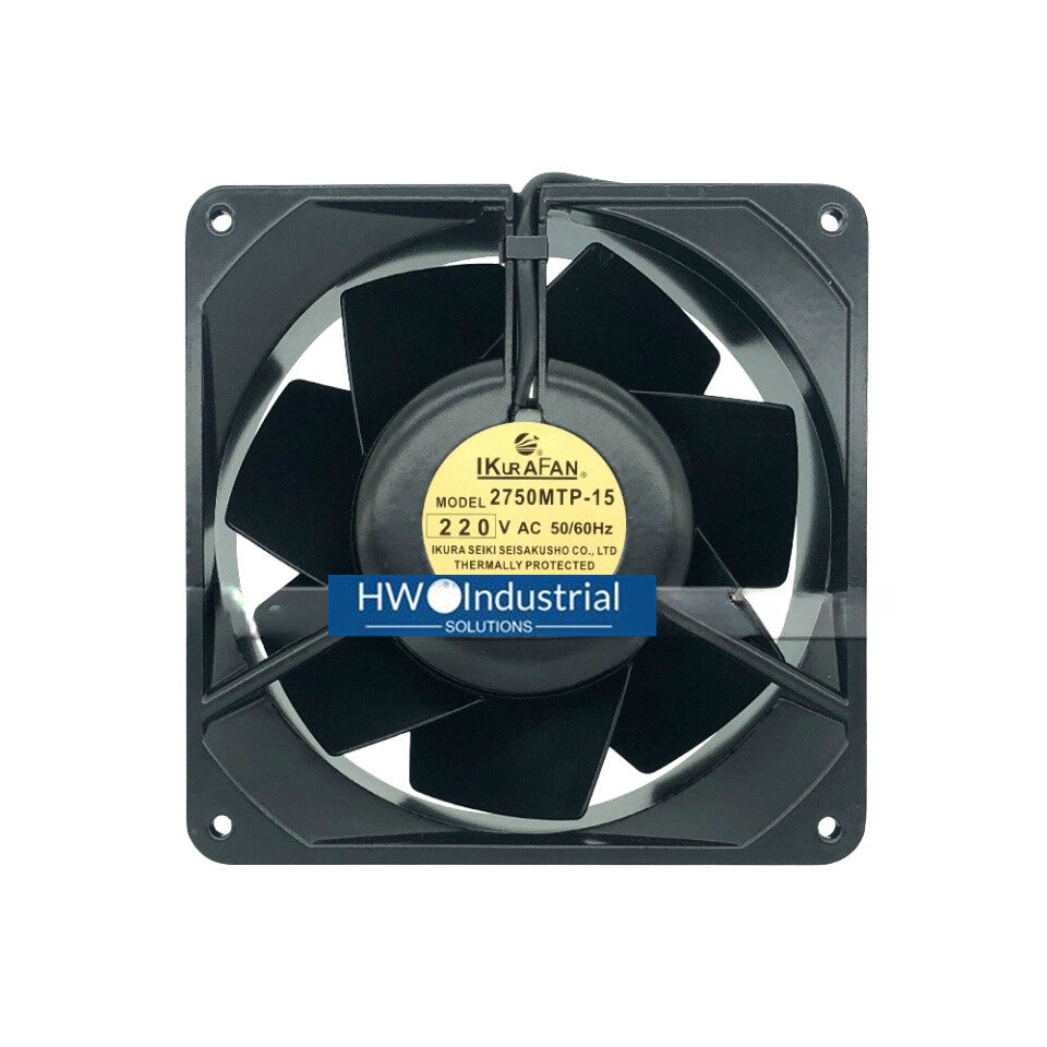 IKURA 2750MTP-15 14cm 220V Metal High Temperature Resistant Cabinet Cooling Fan