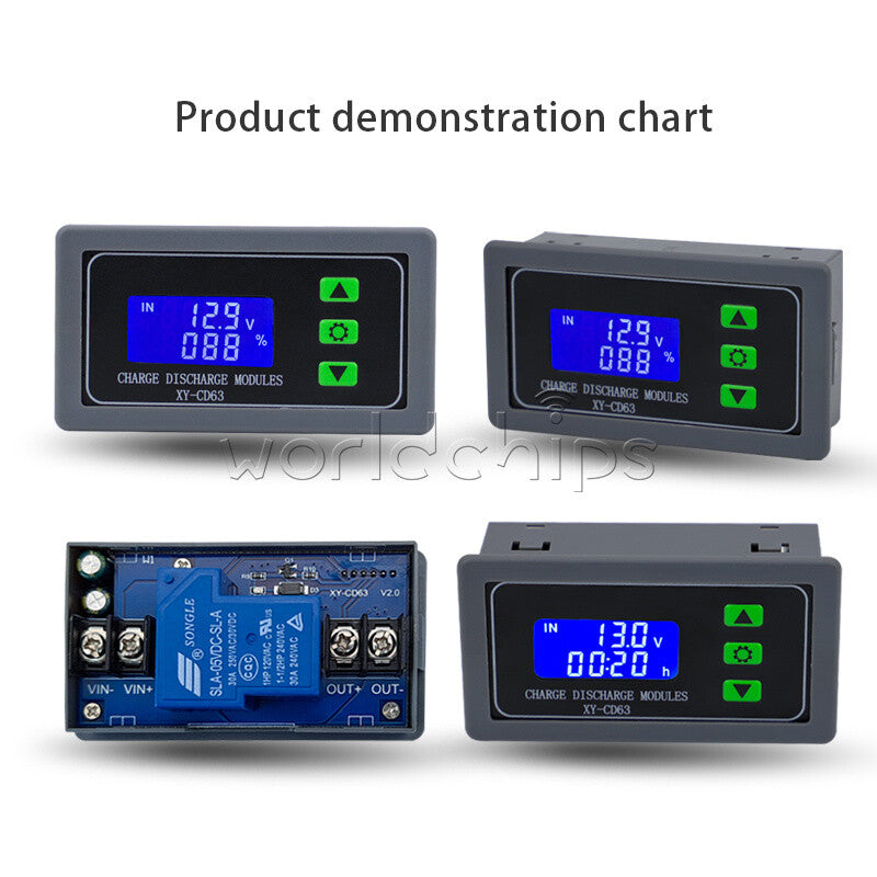 30A CD63L battery charging control module full power-off DC voltage protection