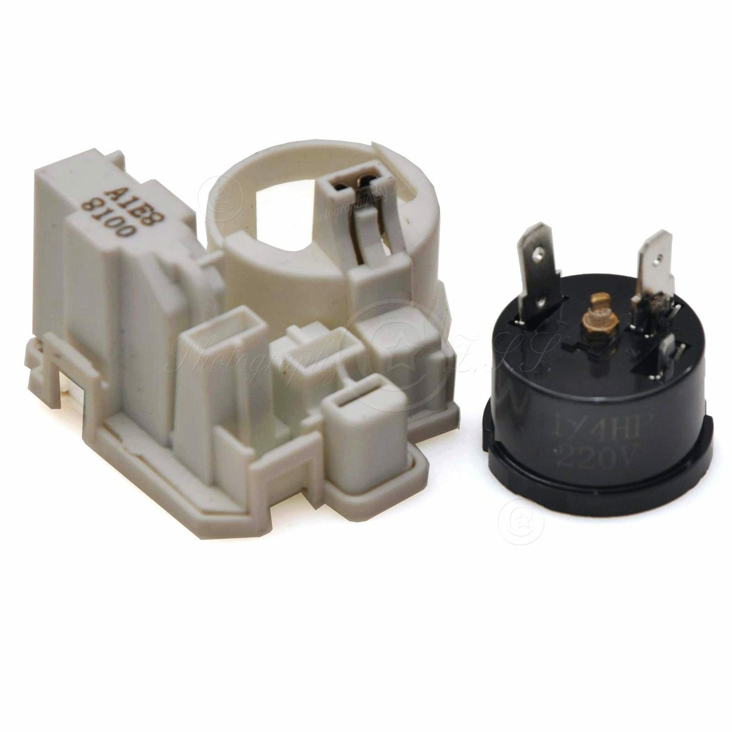 2in1 Refrigerator OverLoad Protect+PTC Start Relay For Zanussi Electrolux Haier