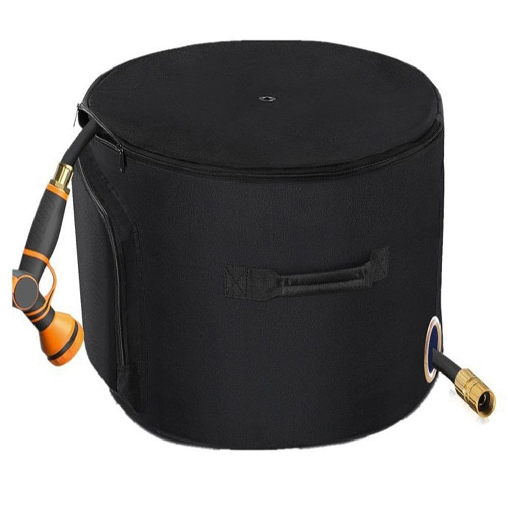 Garden Water Hose Holder Storage Bag Pot For Patio Deck And Garden Use