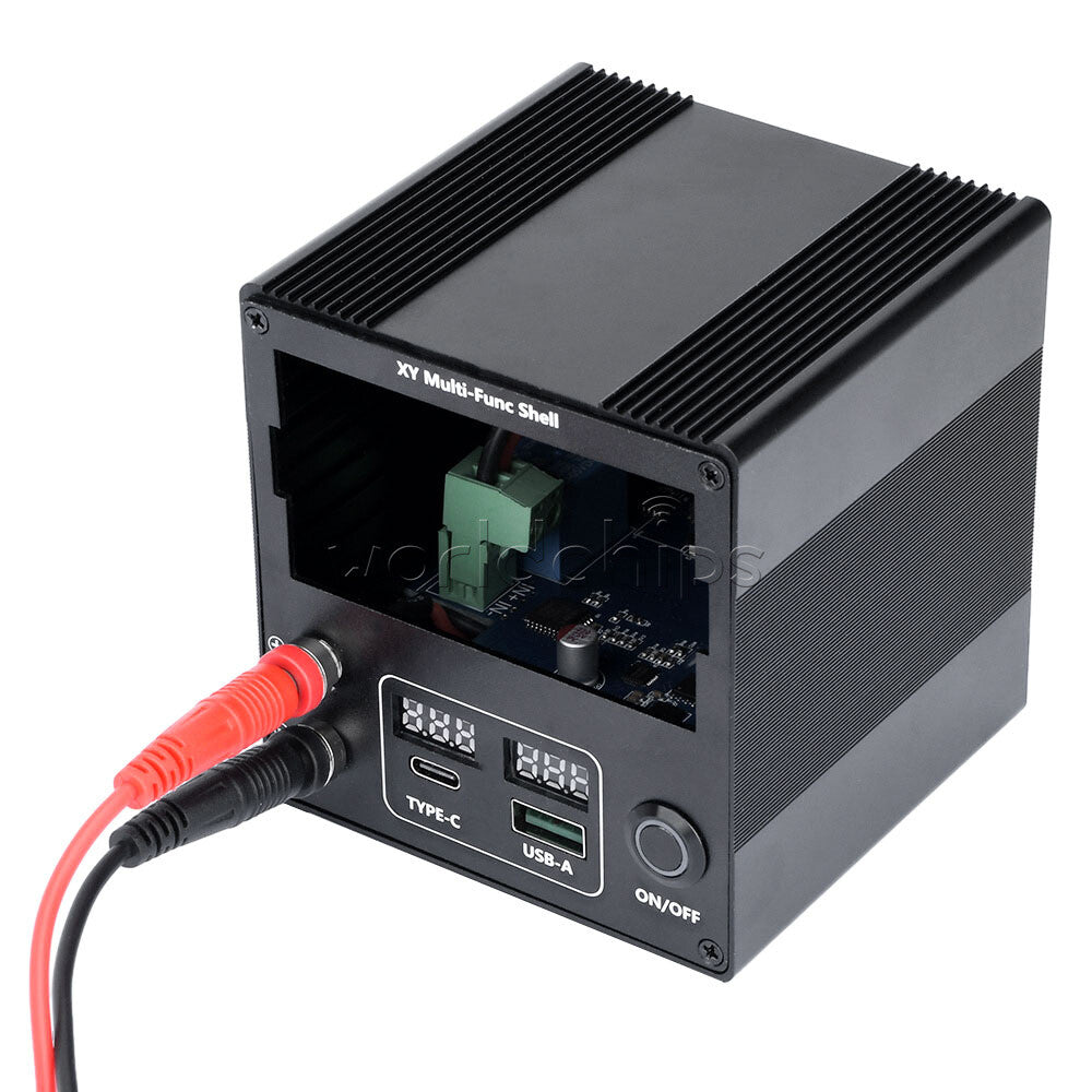 Fast Charging PD Type-C XYS3580 XY-3606 CNC DC Regulated Power Supply DIY Shell