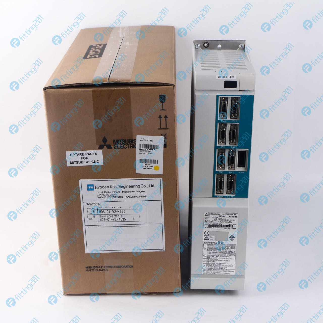 1PCS  MITSUBISHI AC SERVO DRIVER MDS-C1-V2-4535  MDSC1V24535 Fast delivery