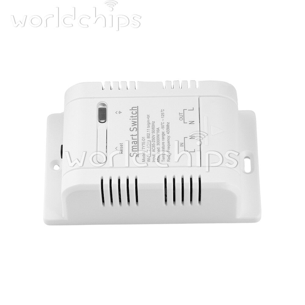16A 3000W Tuya Smart Temperature Control Switch With Energy Monitoring RF433