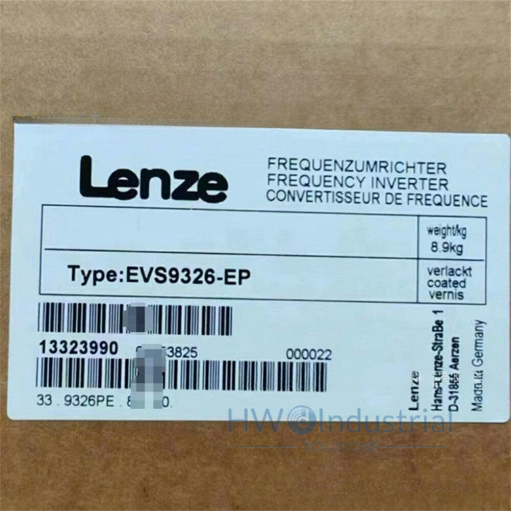 1/Piece LENZE Inverter EVS9326-EP EVS9326EP Frequency Converter Drive