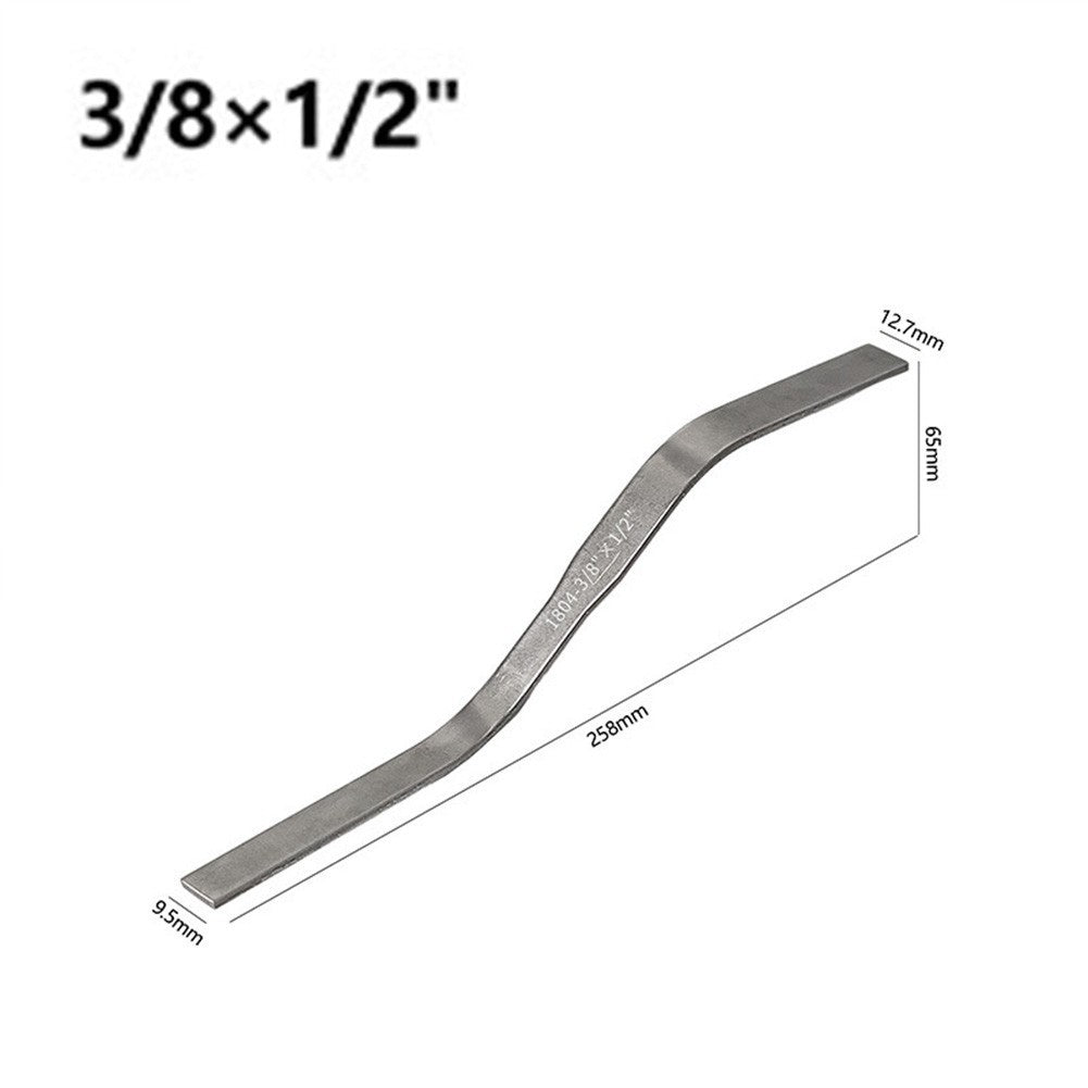 Professional Masonry Slicker for Brick and Tile Grouting with Four Size Options