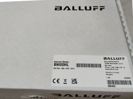 1pcs Balluff BNI00HL Connecting Module BNI PG3-508-0C5-Z015