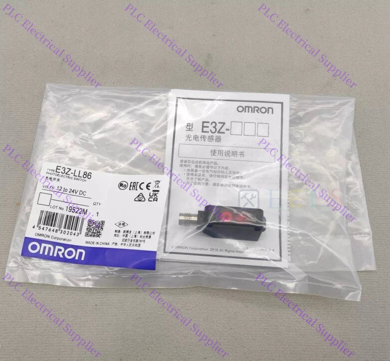 E3ZLL86 1X   Omron Photoelectric Switch E3Z-LL86 12-24VDC Fast Shipping