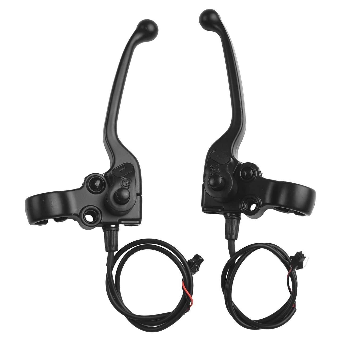 High Quality Bike Brake Levers Mechanical Black E-bike With Parking Button