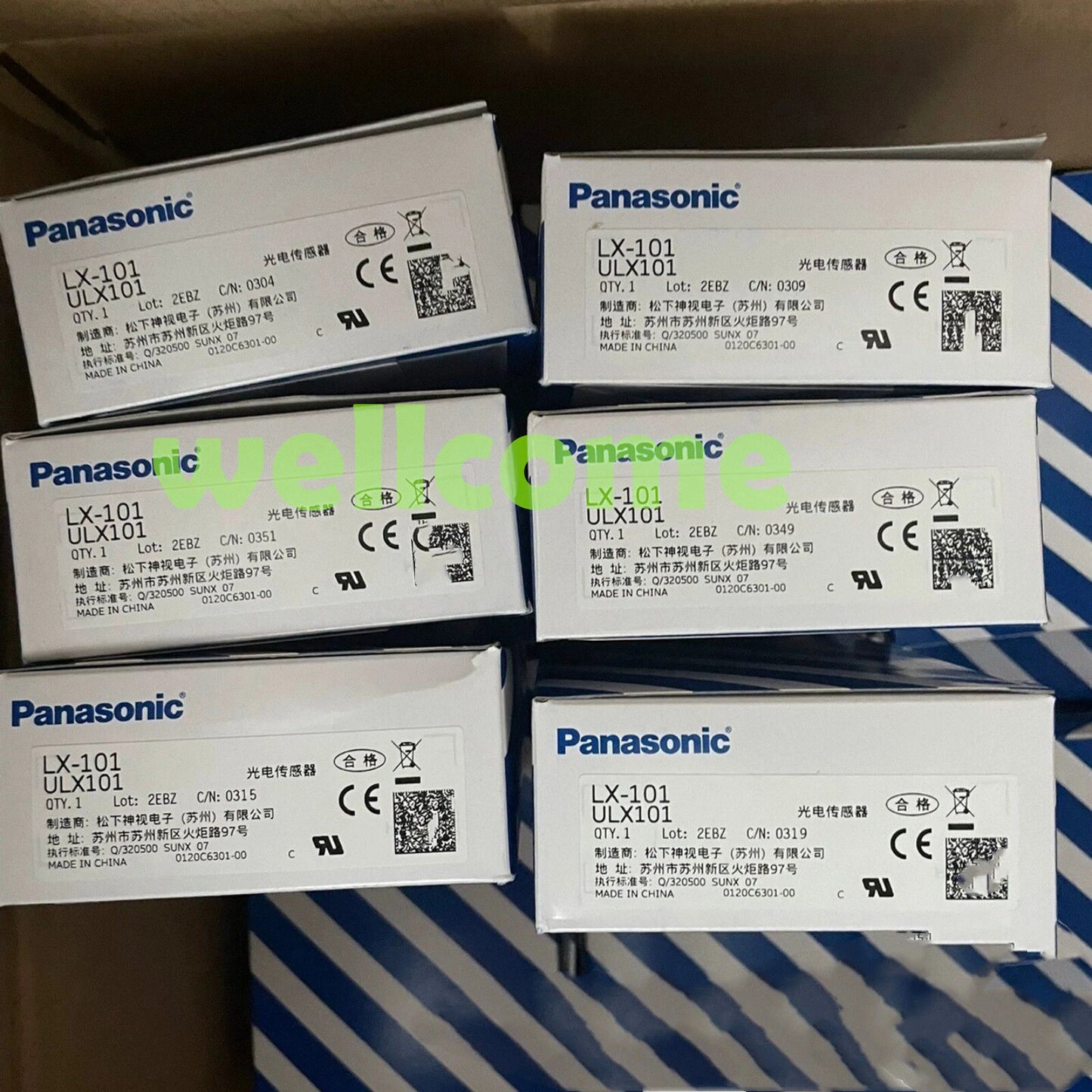 Panasonic LX-101 Photoelectric Sensor Fast shipping  #P
