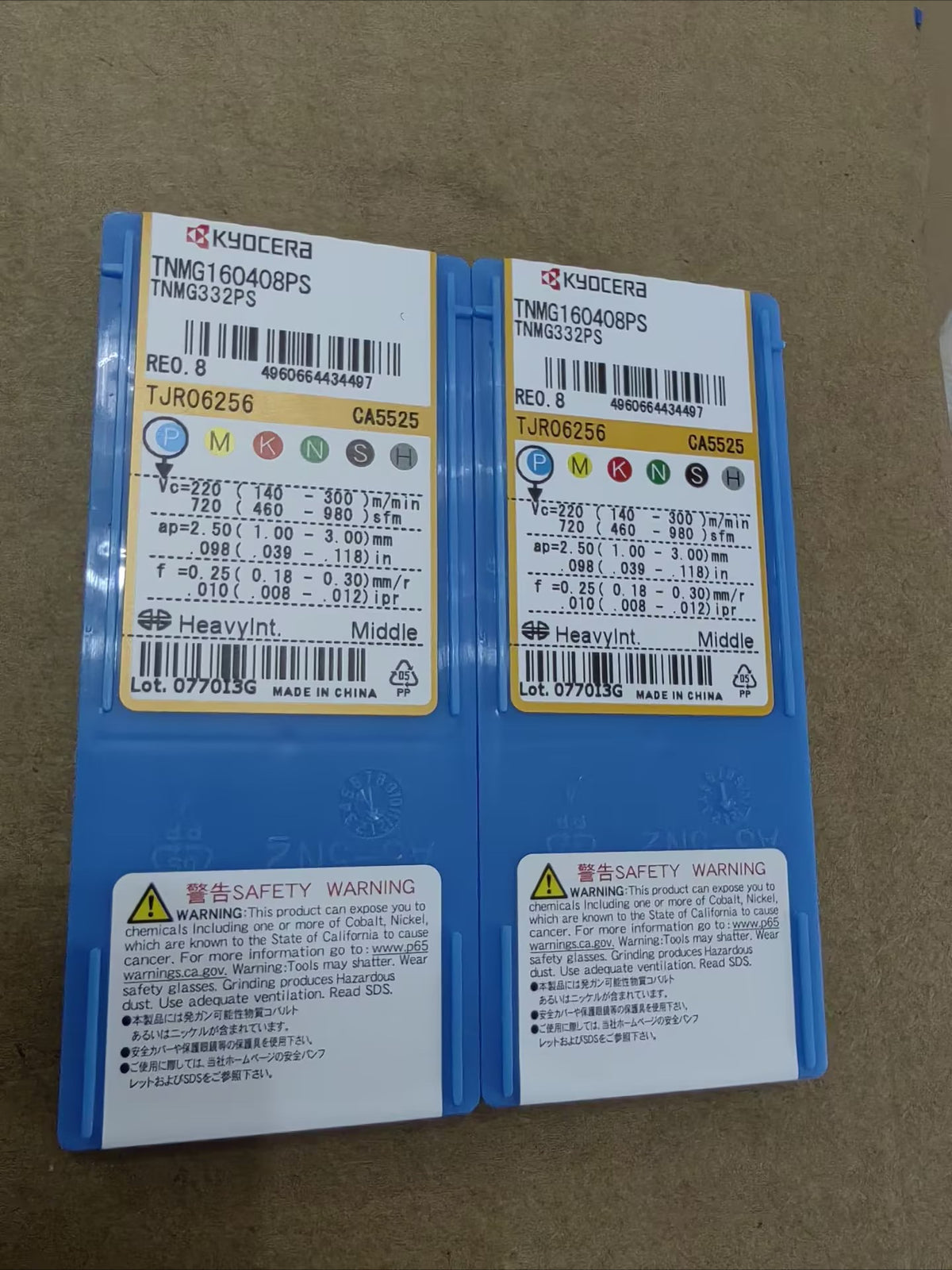 10pcs/Box Kyocera TNMG160408PS CA5525 TNMG332PS Carbide Inserts Turning Blade