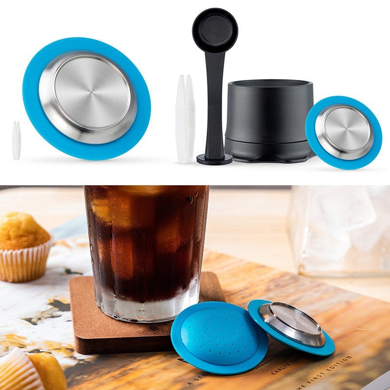 Stainless Steel Refillable Coffee Capsule Pod Filters Money Saving Replacement