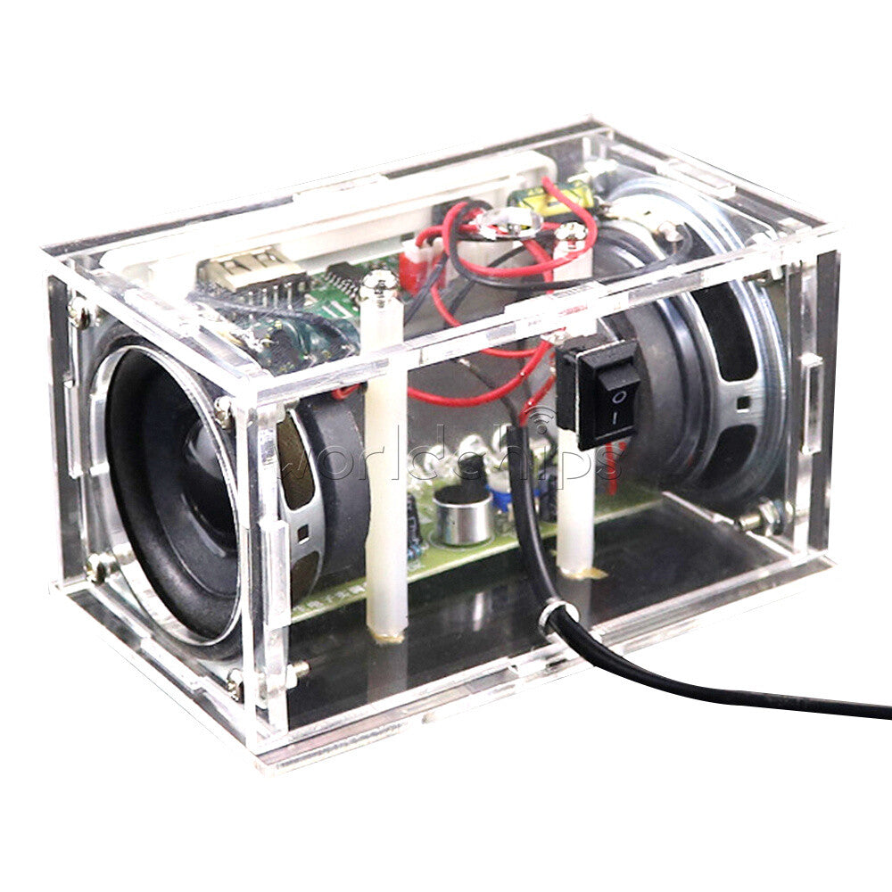DIY Bluetooth Speaker Kit Assembly Component for Electronics Project Practice