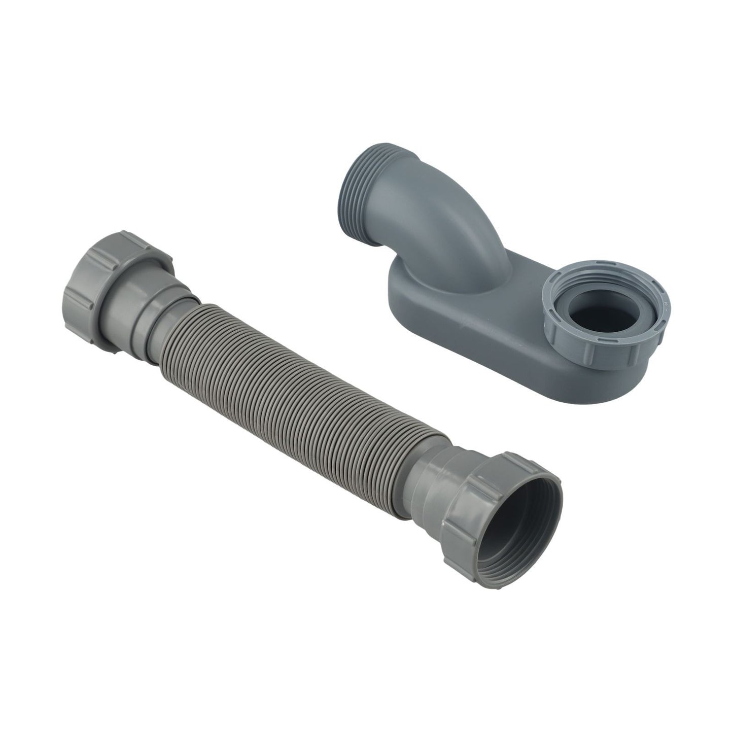 Simplified Installation of Low Profile P Trap for Showers and For Baths