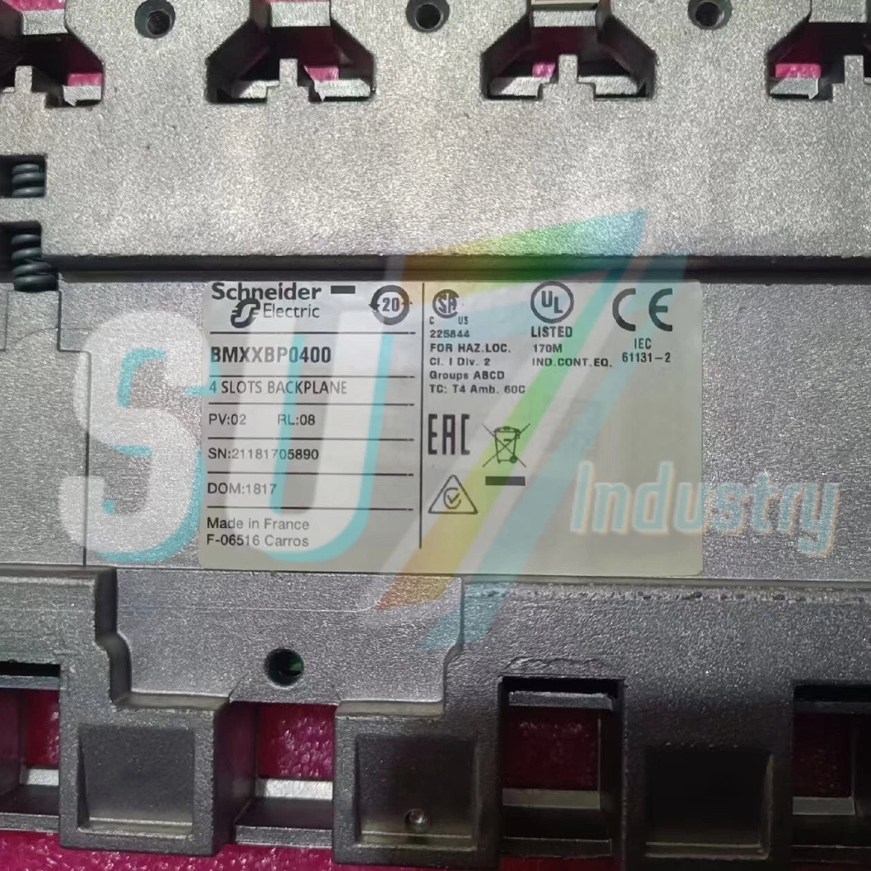 Schneider BMXXBP0400 PLC Module# 1pcs    In Box