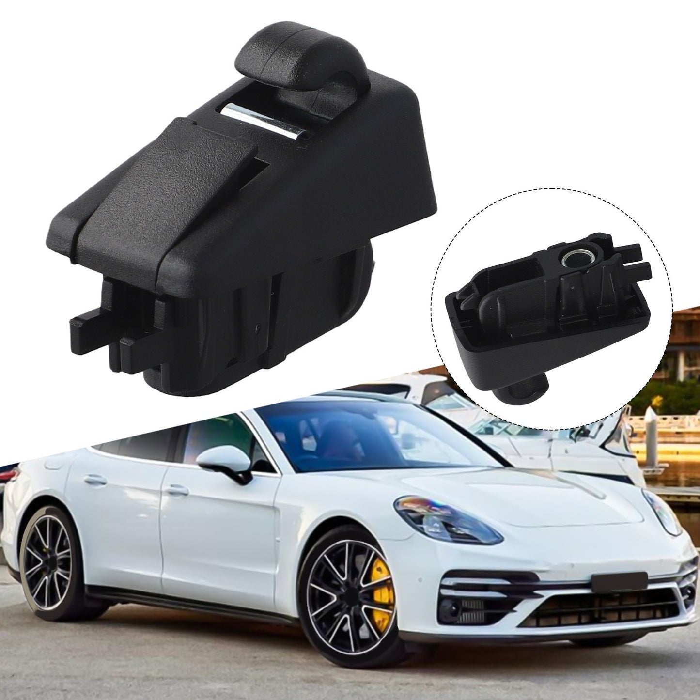 High Performance Gray Sun Visor Retainer for All For Panamera Vehicles