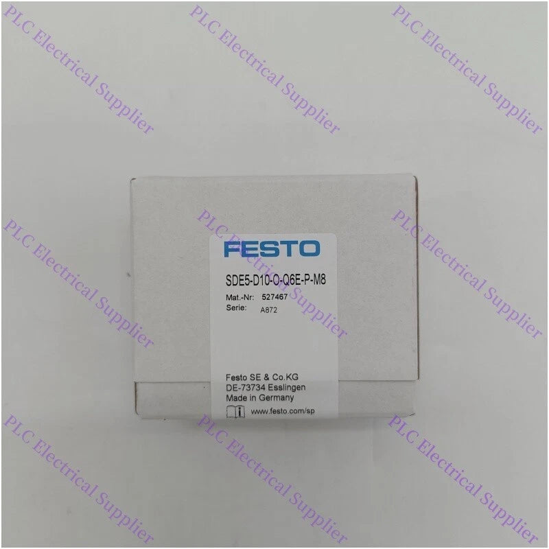 1X  FESTO 527467 SDE5-D10-O-Q6E-P-M8 Pressure Sensor Fast Shipping #P
