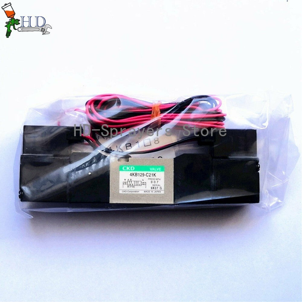 1PCS  for CKD 4KB129-00-C21K DC24V solenoid valve freight free